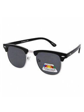 Inovli Clubber Polarized Sunglasses Men Women Classic Browline Retro Fashion UV